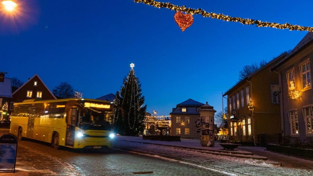 Kollektiv transport jul